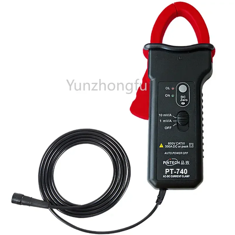 High Sensitivity AC/DC Current Clamp PT-740 (Dc150khz, 300A) Electric Current Probe