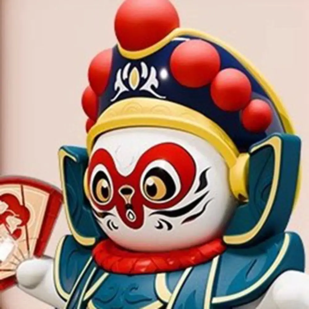 Sichuan Opera Sichuan Face Changing Doll Traditional Electric Automatic Face Changing Toy Mini 4 Facial Face Changing Panda Doll