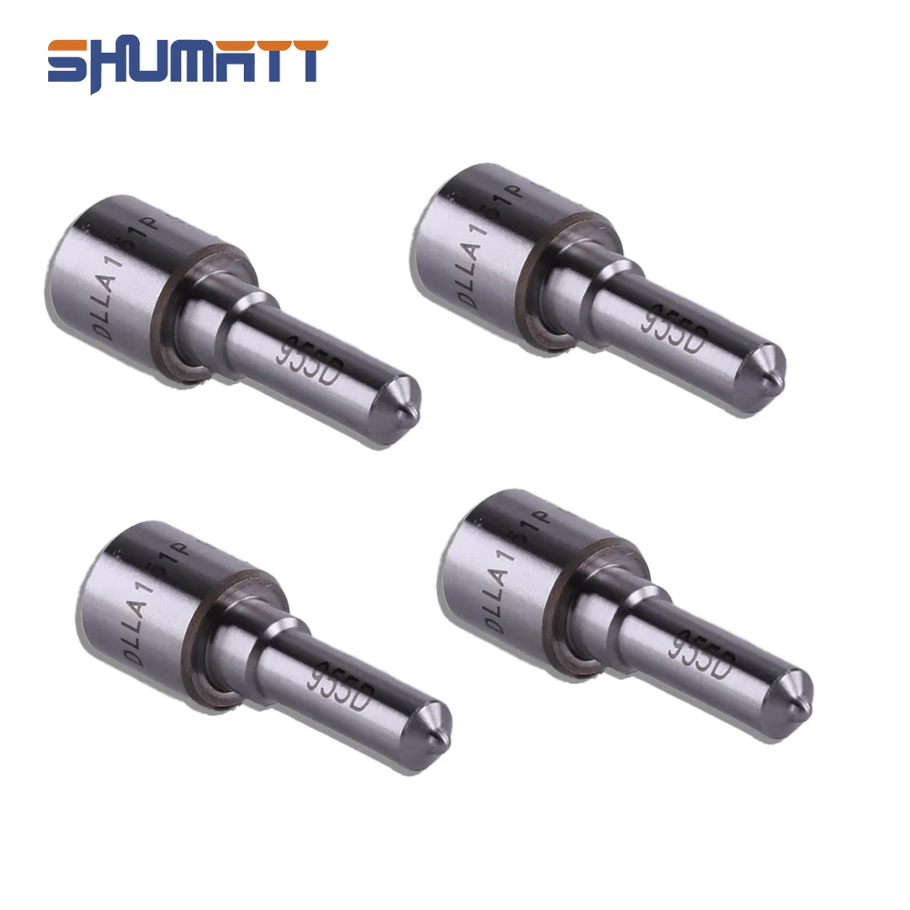 

Shumatt NEW 4 шт. DLLA151P955 дизельная форсунка 093400-9550 подходит для дизельного инжектора 095000-6620 7C16-9K546-AB