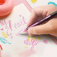 60Pcs Gel Pen Set - Glitter, Metallic, Neon & Pastel Water-Based Pens for Writing, Drawing & Journaling Art Supplies 4