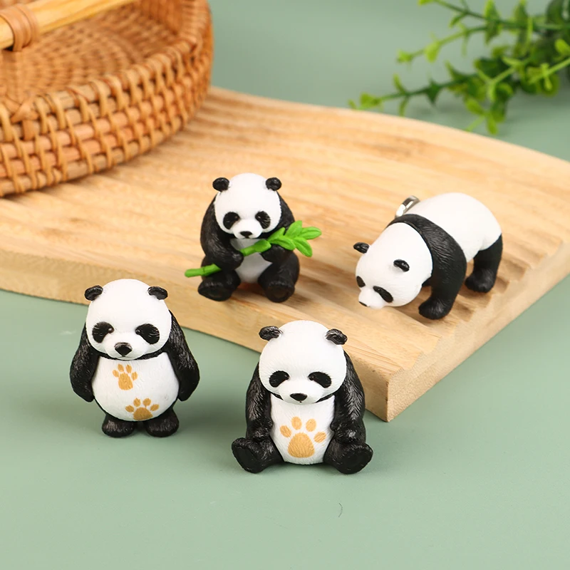 4/8Pcs Cute Cartoon Chinese Panda Fridge Magnets For Kitchen Office Whiteboard Locker Cabinet Living Room Decorations