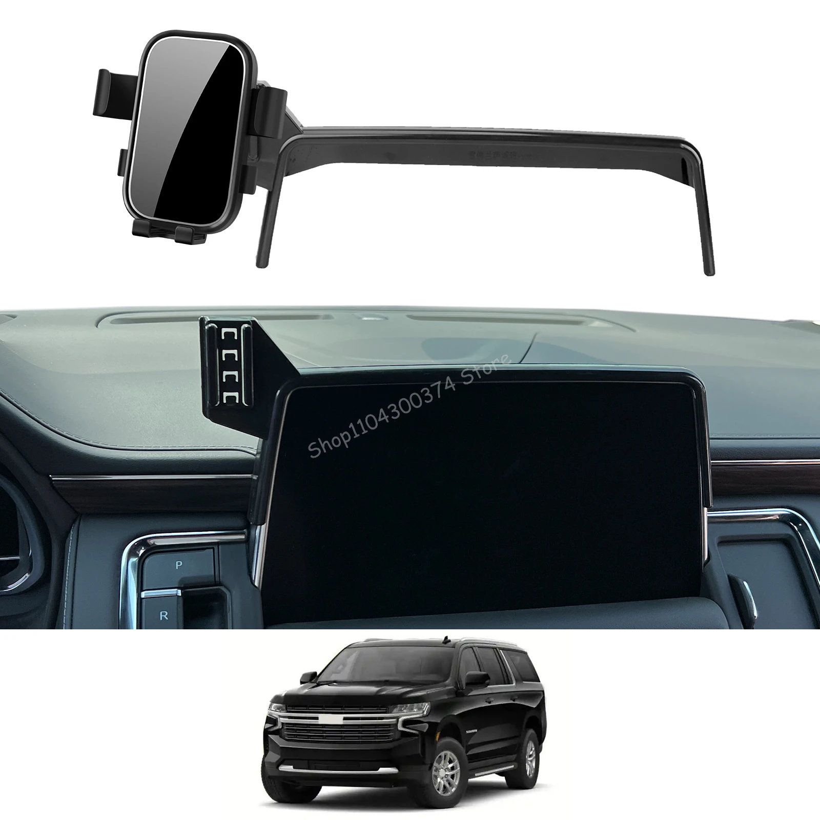 

Car Mobile Phone Holder for Chevrolet Suburban 2021-2024 GPS Bracket Navigation Stand Auto Accessories