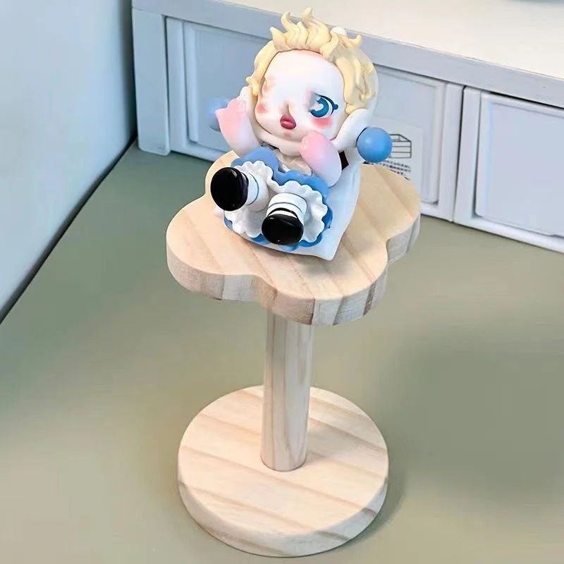 Holzständer Minifiguren Ausstellungsständer Holz Parfüm Organizer Cupcake Ständer für kosmetische Puppenmodelle Displays – Detail 9