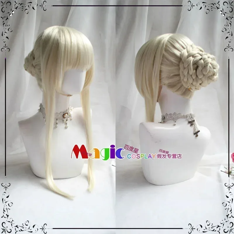 

New D4DJ Photon Maiden Fukushima Noa Cosplay Wig Heat Resistant Synthetic Hair Halloween Party +Free Wig Cap CXSDFFNTG2025