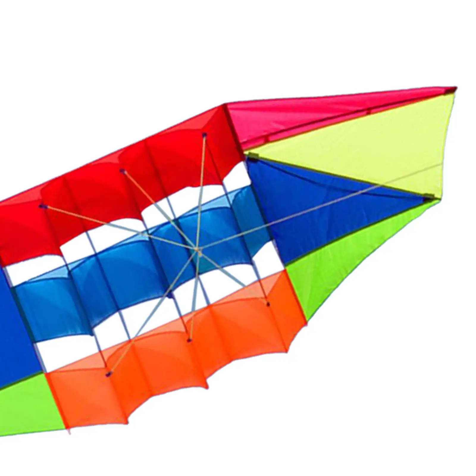 Colorful Kite Toy Outdoor Games Activities Parachute Single Line Kite Adults