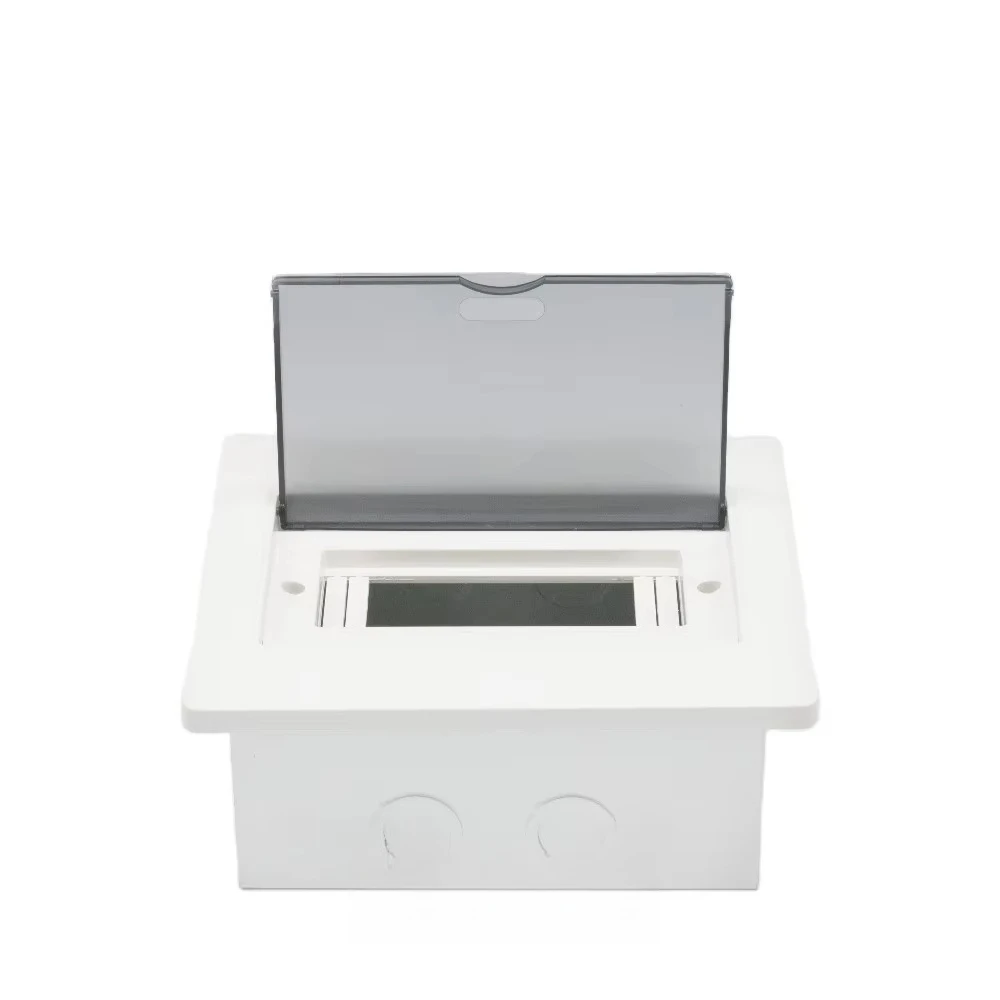 

6-8 Way Metal Distribution Box for Indoor Wall Switch Control Din Rail Enclosure for Circuit Breaker & Electronics & Instrument