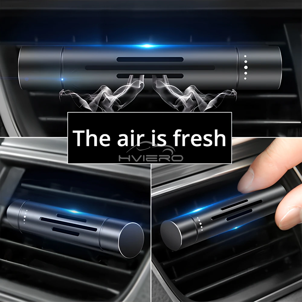 Ambientador de ar para carro, cheiro de ventilação, perfume, aromatizante, acessório de interior automotivo, estilo personalizado, remoção de