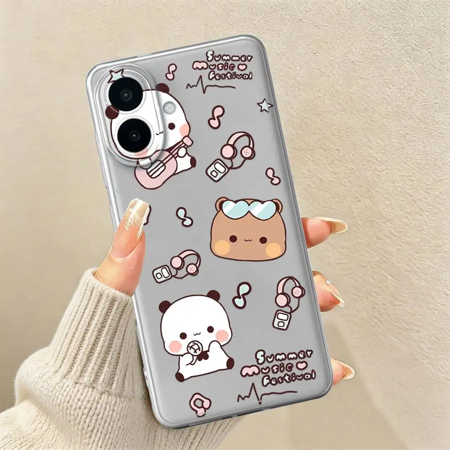 Funny Catoon Dudu Bubu Phone Cover Case for Samsung Galaxy A33 A52 A34 A35 A52 A37 A55 A23 A36 A13 A25 A51 A14 A16 A54 A15 A57
