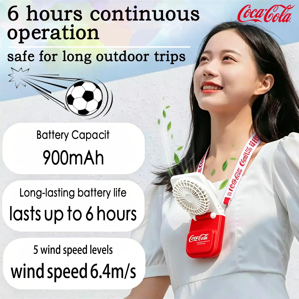 coca-cola-portable-handheld-fan-with-led-display-5-speeds-rechargeable-fan-for-outdoor-travel-hand-desk-neck-multi-folding-fan