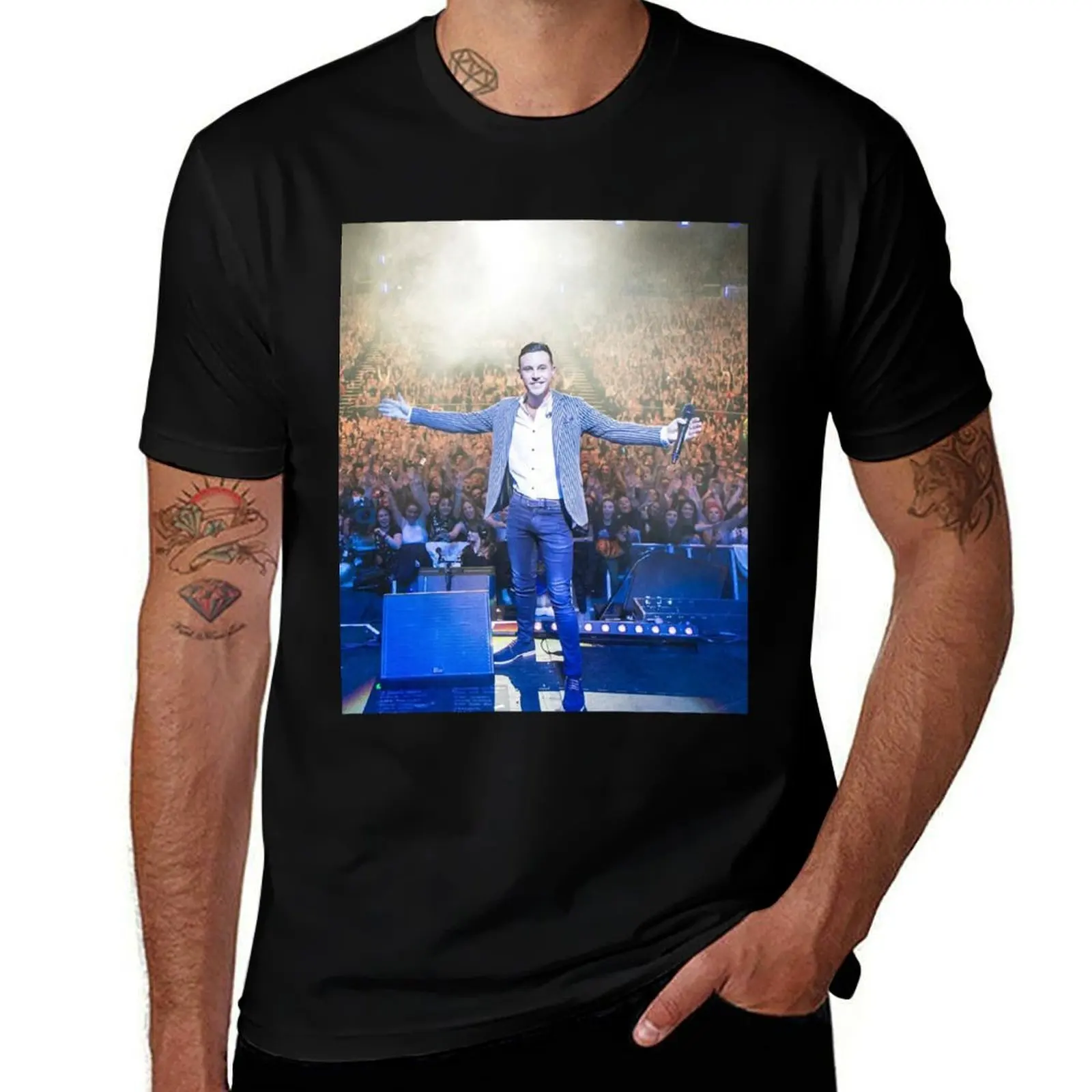 

Day Gift Nathan Carter Performs On Concert Tour Memories Cool Gift T-Shirt funny t shirts cotton T-Shirt
