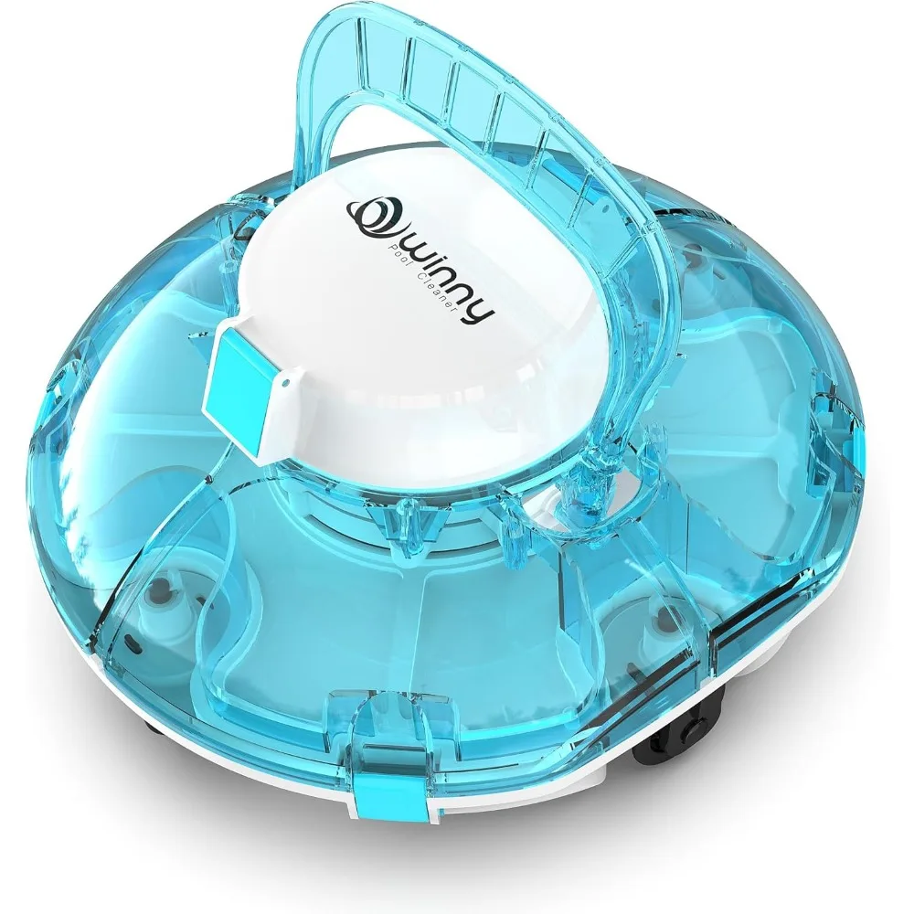 Robot Limpiafondos Inalámbrico Mejorado 2026 con 80 Minutos de Autonomía, Aspiradora Automática para Piscinas Elevadas de hasta 60 m², Autoparqueo