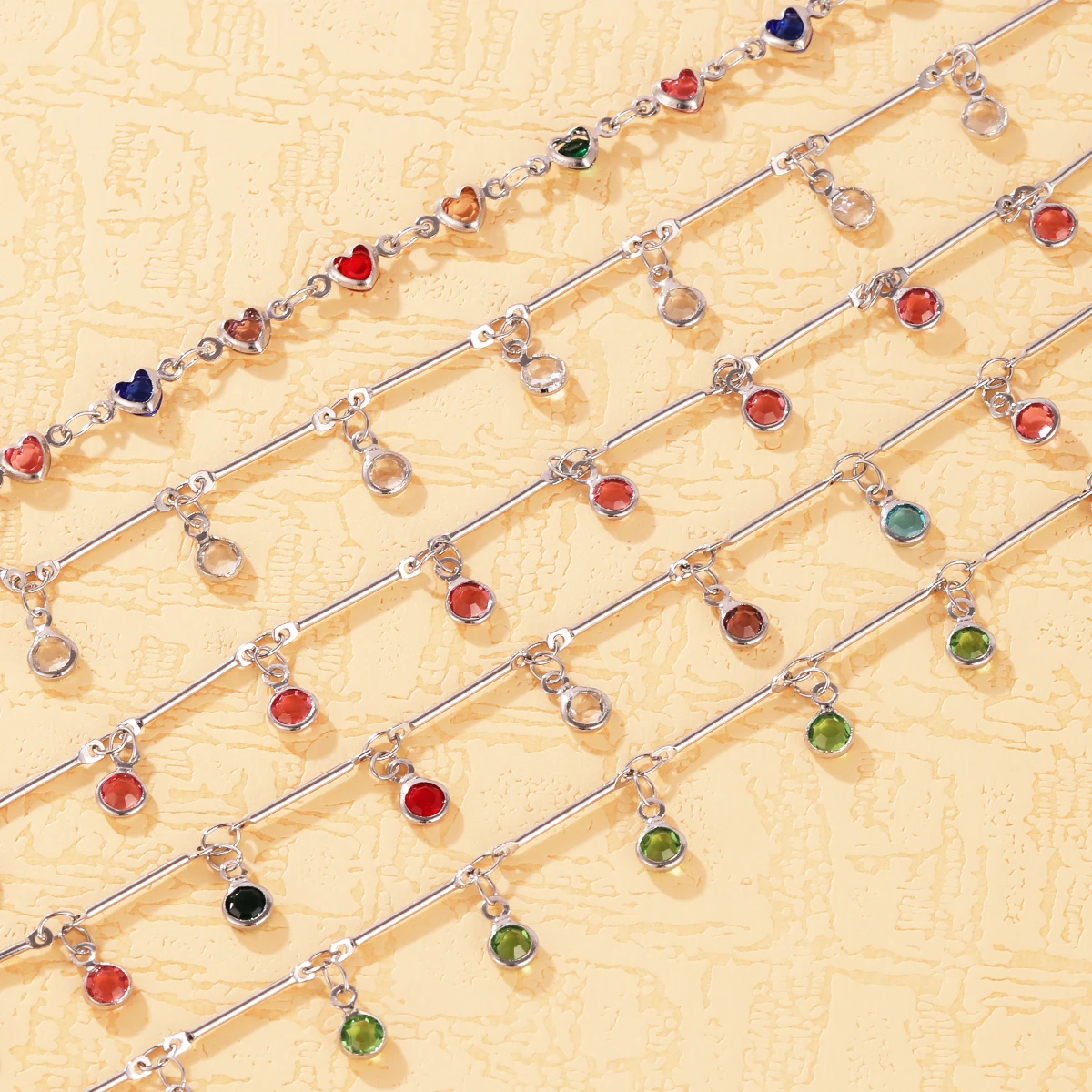 Münzquasten-Halskette mit Kubischem Zirkonia-Kristall für Damen, Schlichte und Elegante Frauenaccessoires, Geschenk, Hochzeitsschmuck, Trend 2026