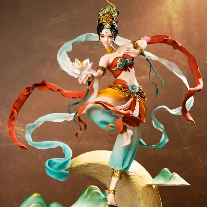 Ultra-light Clay Chinese Antique Lace Silicone Mold DIY Figure Polymer Clay Character Clothing/headwear Fondant Modeling Mold