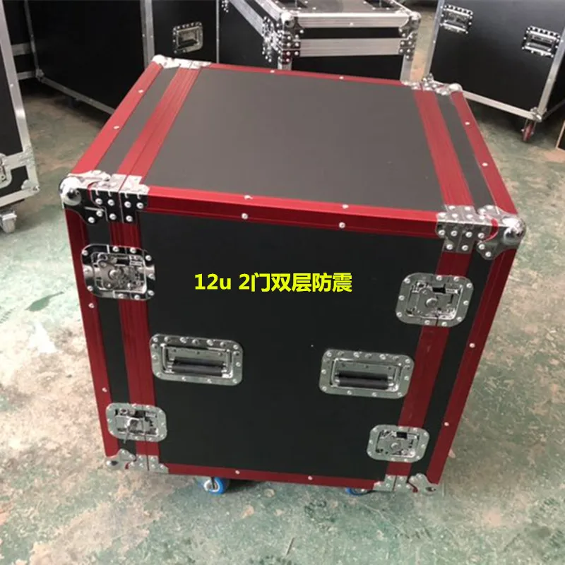 

Customized Audio Power Amplifier Cabinet 12u16u Air Box Mixer Microphone Cabinet Stage Equipment Box 8u6u Cabinet