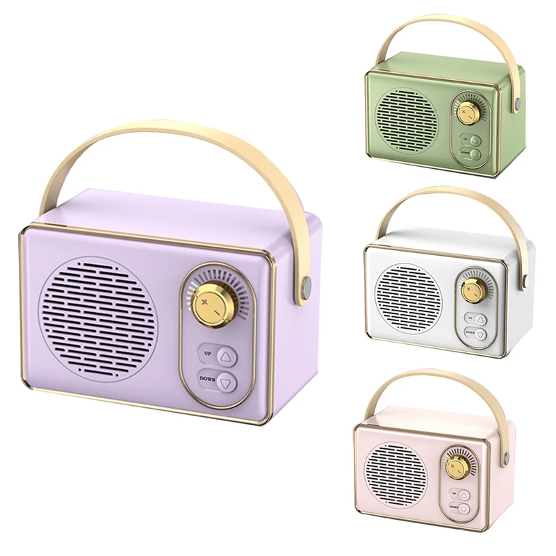 Bluetooth Speaker Classical Retro Music Player Sound Stereo Portable Mini Travel Music Player