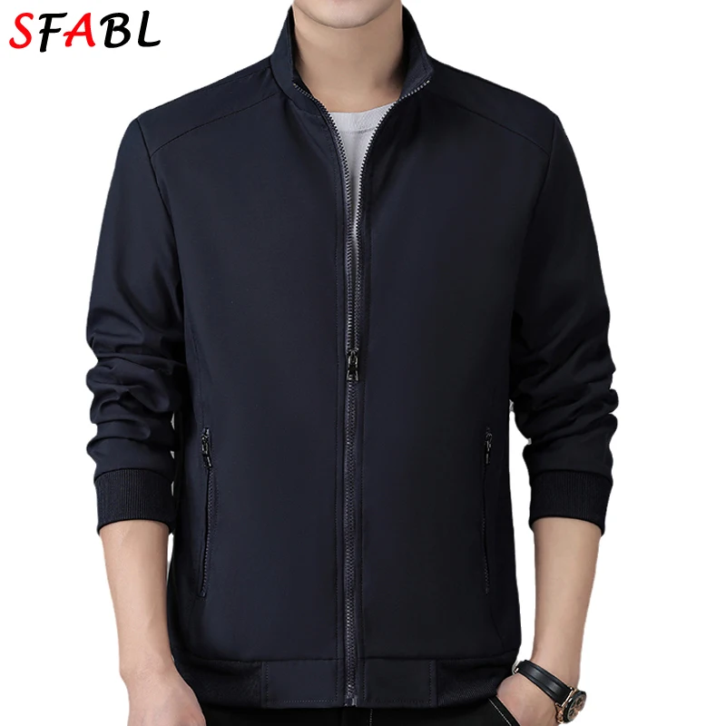Neueste Frühjahr Jacke Männer Casual Jacke Zipper Tasche Bomber Jacke männer Jacken Slim Fit Luxus Baseball Mäntel L-3XL Oberbekleidung – Detail 8