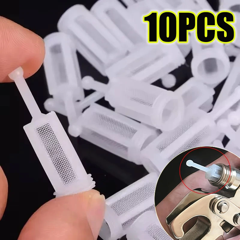 

Car Spray Gun Filter Cartridge Replaceable Nylon Fine Mesh Filter Cartridge Anti-clogging Paint Feed Nozzle Car Beauty Tools