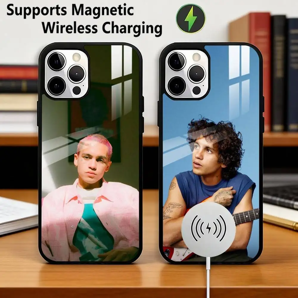 D-Dominic Fike B-Babydoll Phone Case For iPhone17,16,15,14,13,12,11 Plus,Pro Supports Magnetic Wireless Charging Gift