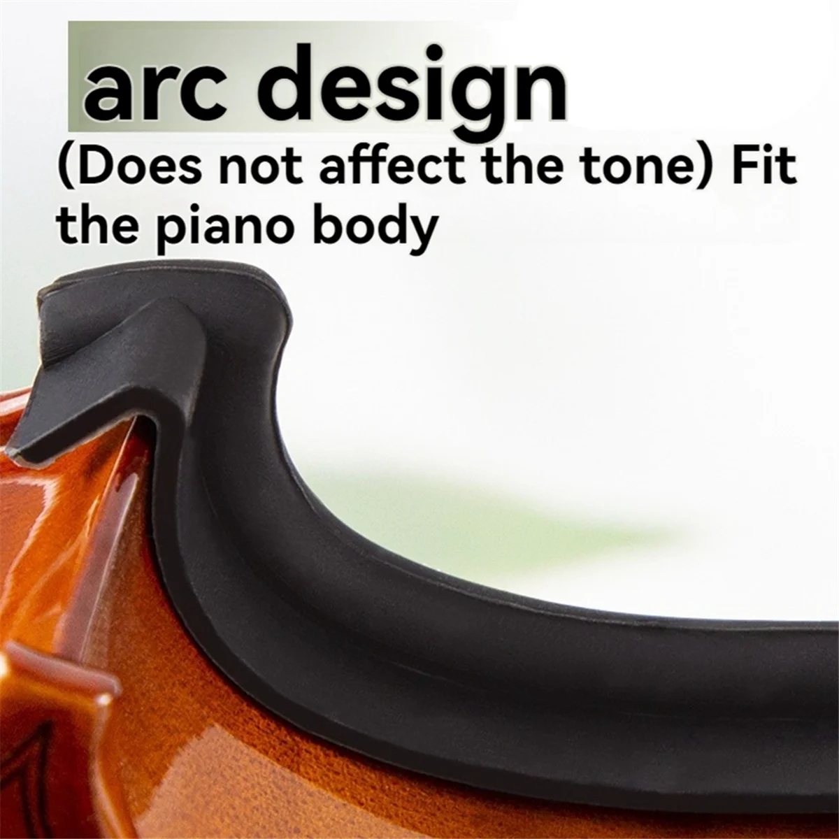 واقي مشبك RISEN C، غطاء حماية للكمان من المطاط C، غطاء لوحة جانبية، ملحق بديل للكمان