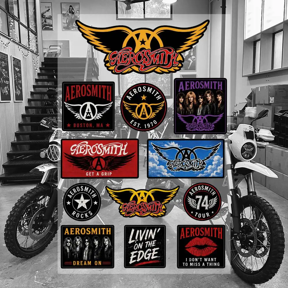 A-eroS-mith Ästhetische Graffiti-Aufkleber Wasserfeste PVC-Sticker für Auto Motorrad Skateboard Helm Notizbuch