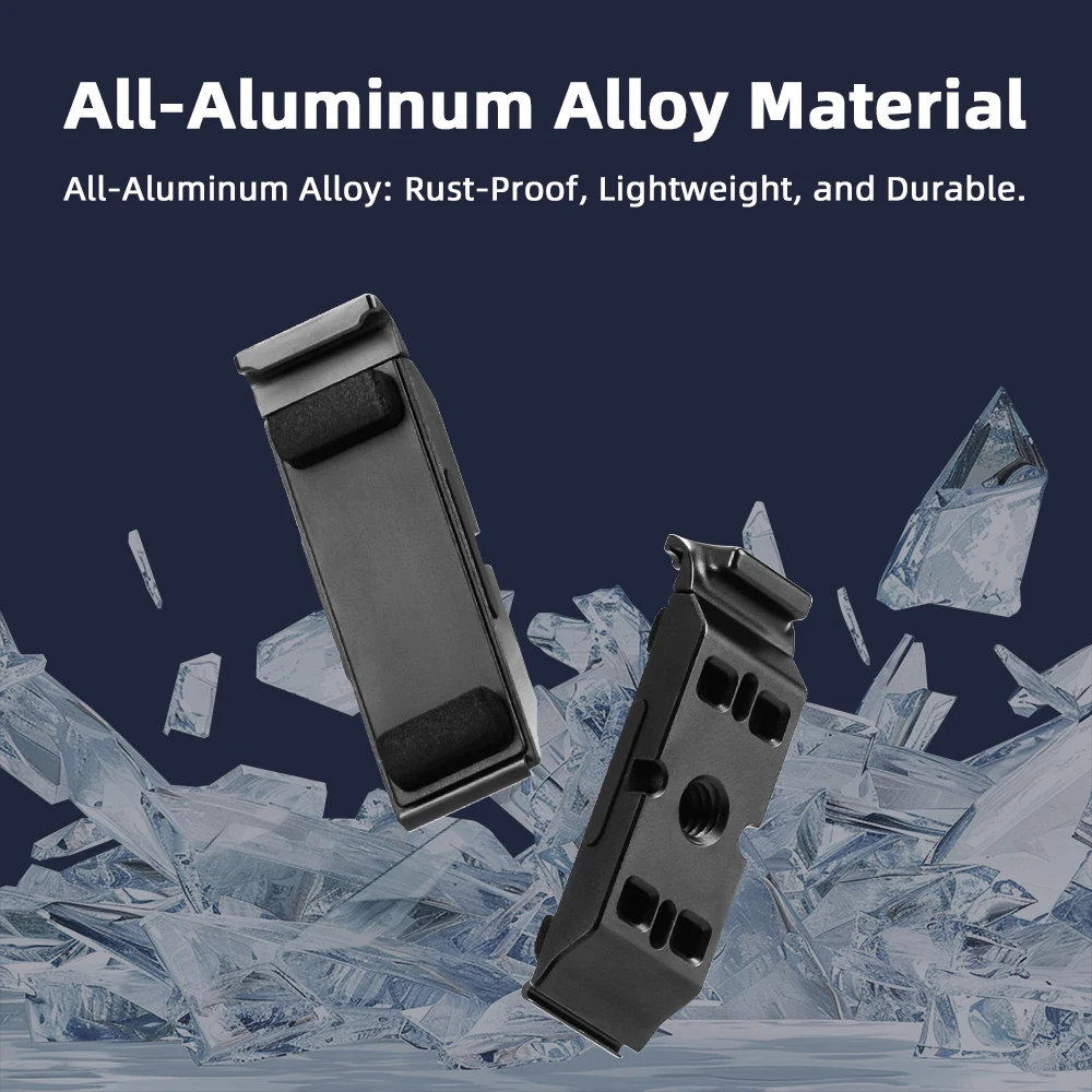 Aluminum Alloy Battery Side Cover for Insta360 Ace Pro 2, Quick Release Battery Door, Action Camera Replacement Accessories