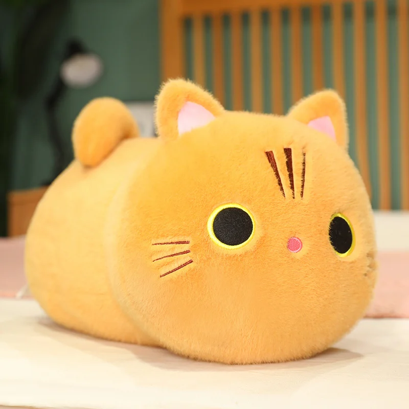 25-50CM Cartoon Kawaii Cat Stuffed Animal Plush Toy Lovely Cat Doll Children's Sleep Pillow Christmas Kawaii Decorative Gifts - view 2