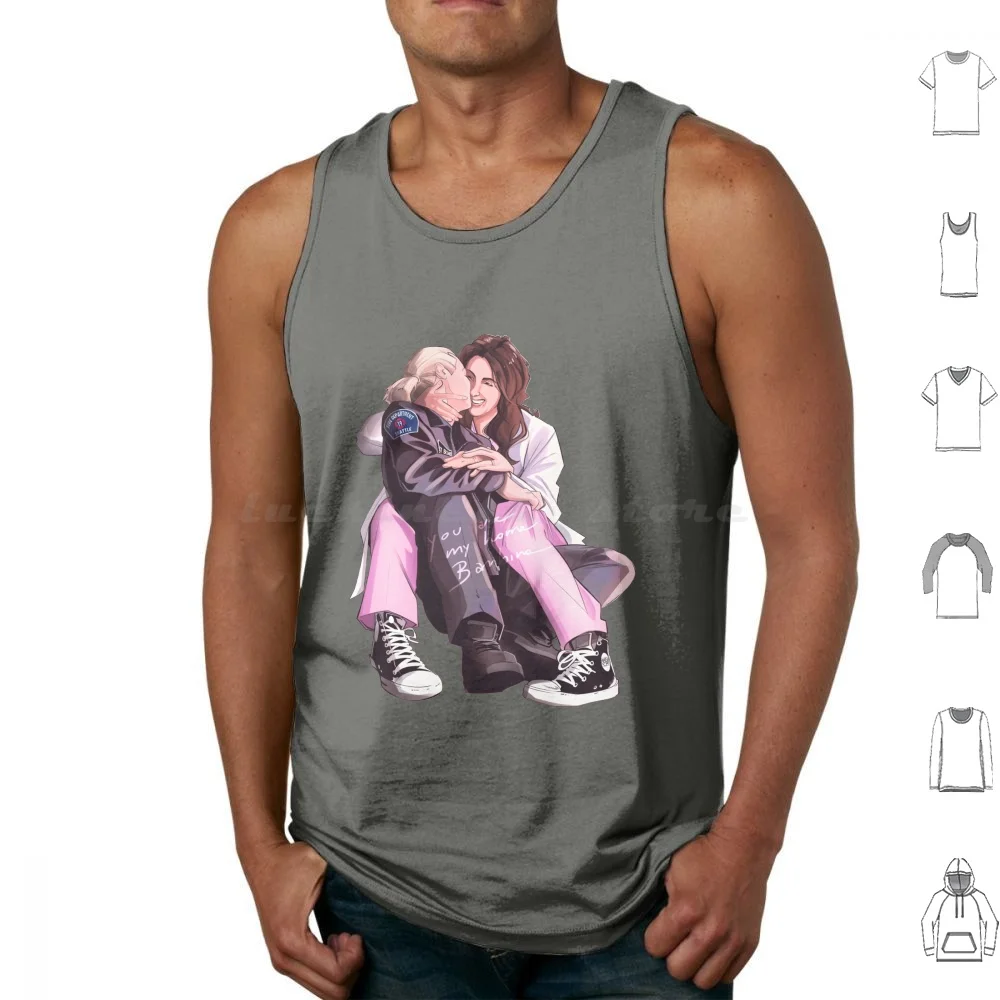 Eres mi hogar Camisetas sin mangas Estampado Algodón Station19 Estación 19 Maya Bishop Carina Deluca Marina Fanart