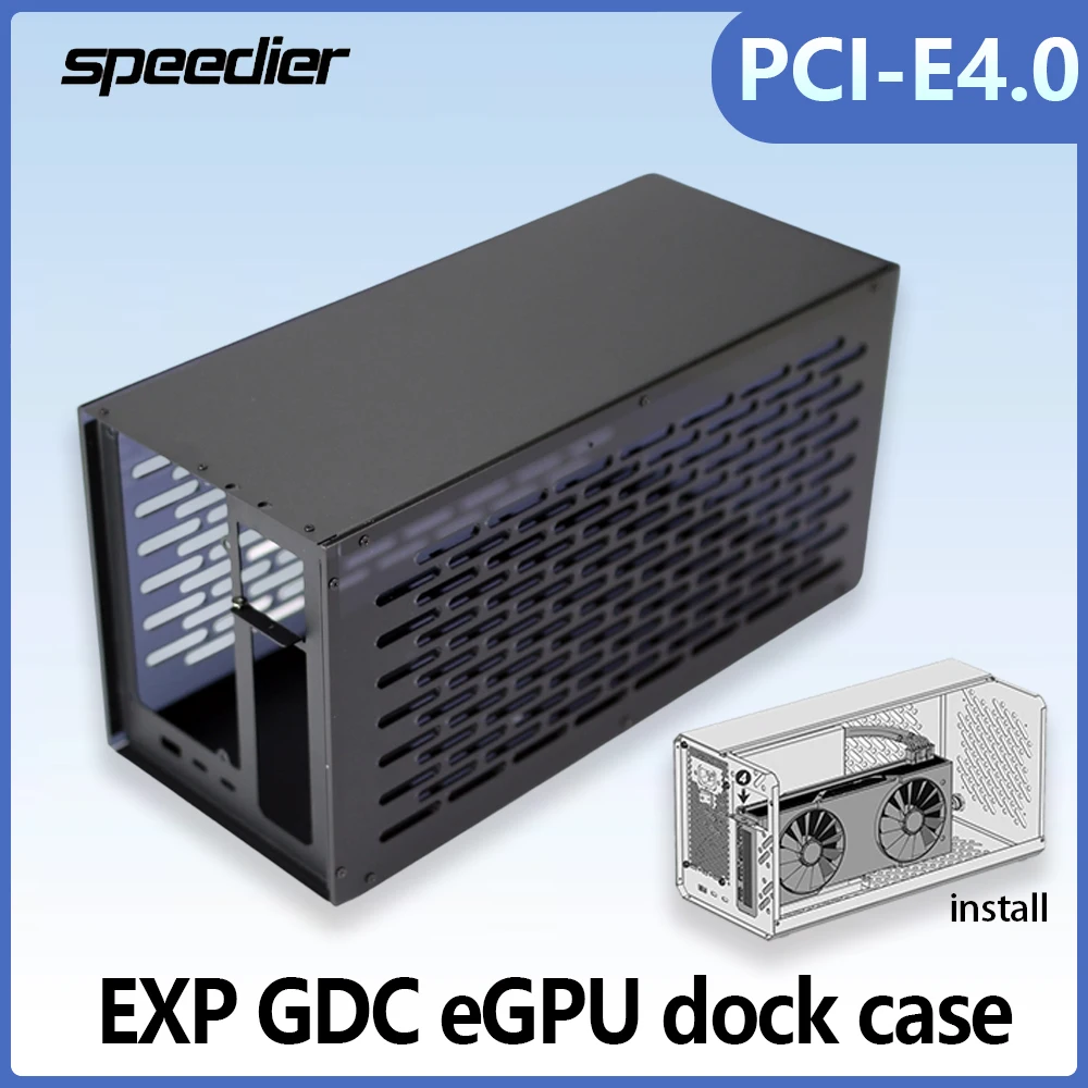 

OcuLink Thunderbolt3/4 USB4 Docking Station eGPU PCIE 4.0 TH3P4G3 OCuP4v2 ATX SFX FLEX External Graphics Card GPU Metal Case