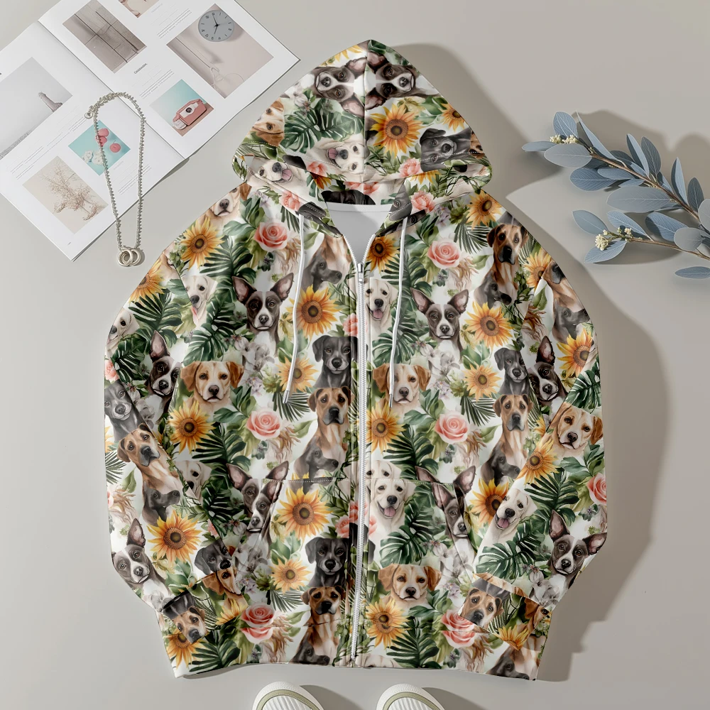 

Мультяшная очаровательная собака, красочный котенок, сладкий фиолетовый слон, толстовка с принтом и цветами, милый подарок для любителей домашних животных, модная одежда