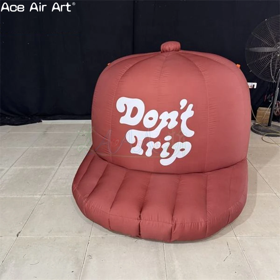 

Custom Print Inflatable Hat Model for Clothing Store Promotion & Window Display
