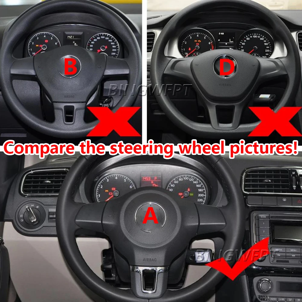 Car Steering Wheel button switches For VW Sagitar 2011-2014 volume button audio switch phone buttons For VW Polo 2011-2013