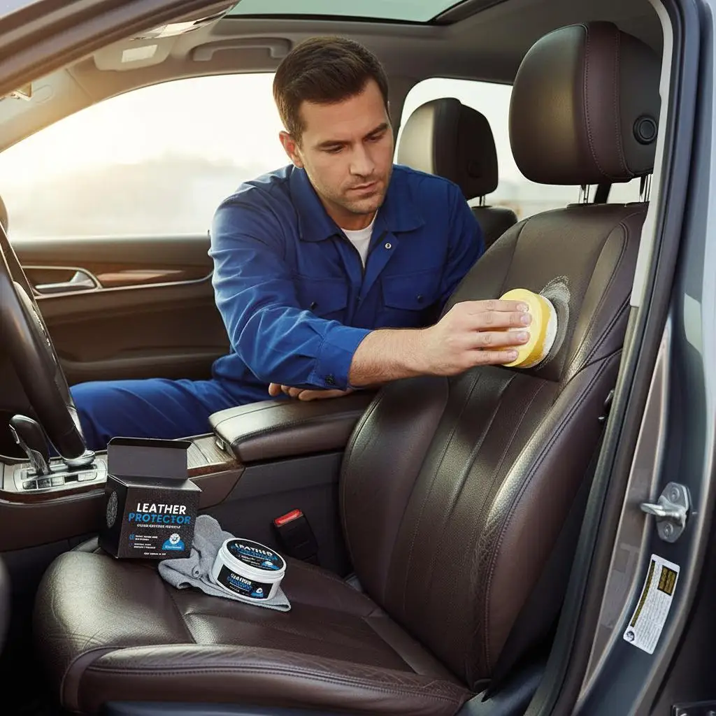 

Крем для ухода за кожей автомобиля, глубокое питание и ремонт, восстановление, крем для чистки кожи, восстановление салона автомобиля, полировка