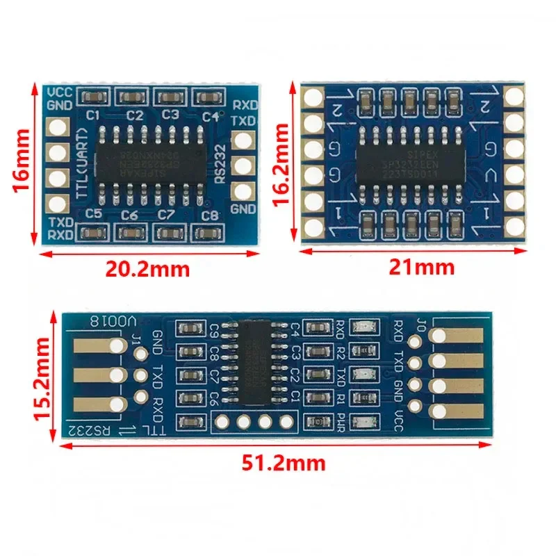 Модуль-rs232-sp3232-ttl-в-rs232-модуль-последовательного-порта-rs232-в-ttl-для-программирования-микроконтроллеров