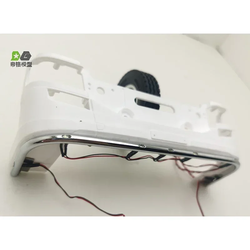 Para camión Tamiya RC 1/14 Scania 770S, piezas de bricolaje, juguetes, luz LED inferior delantera