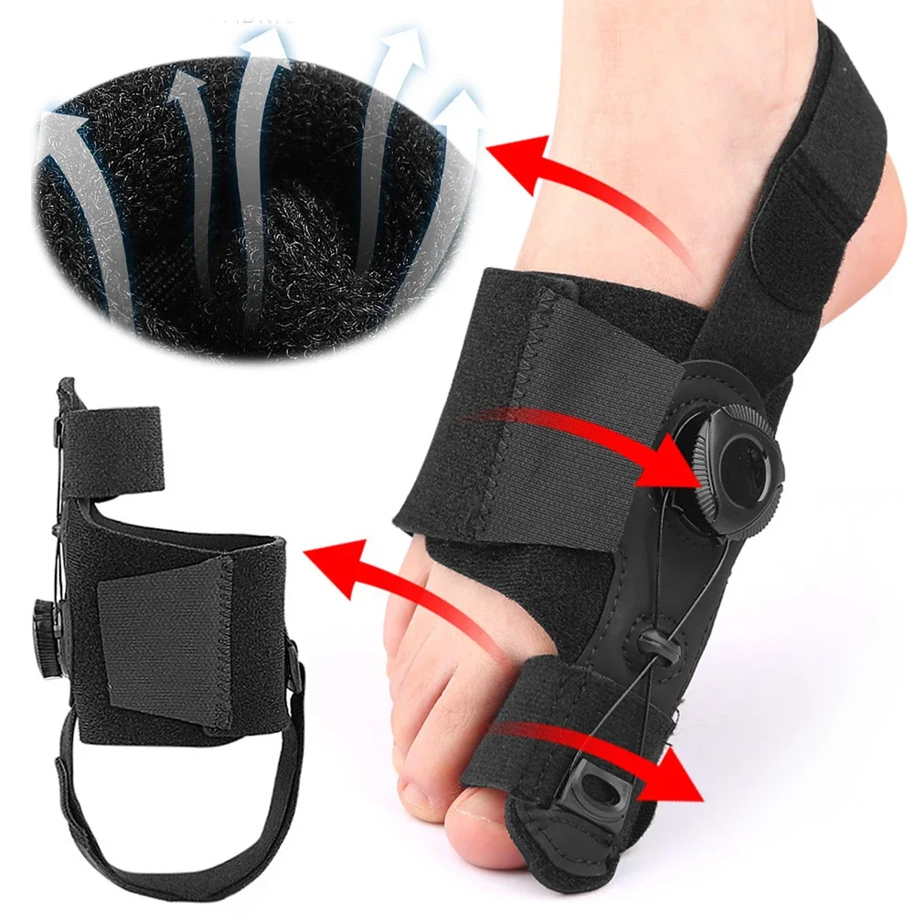 

Bunion Corrector Orthopedic Bunion Splint Adjustable Big Toe Straightener Stress Relief with Anti Slip Strap for Men Women