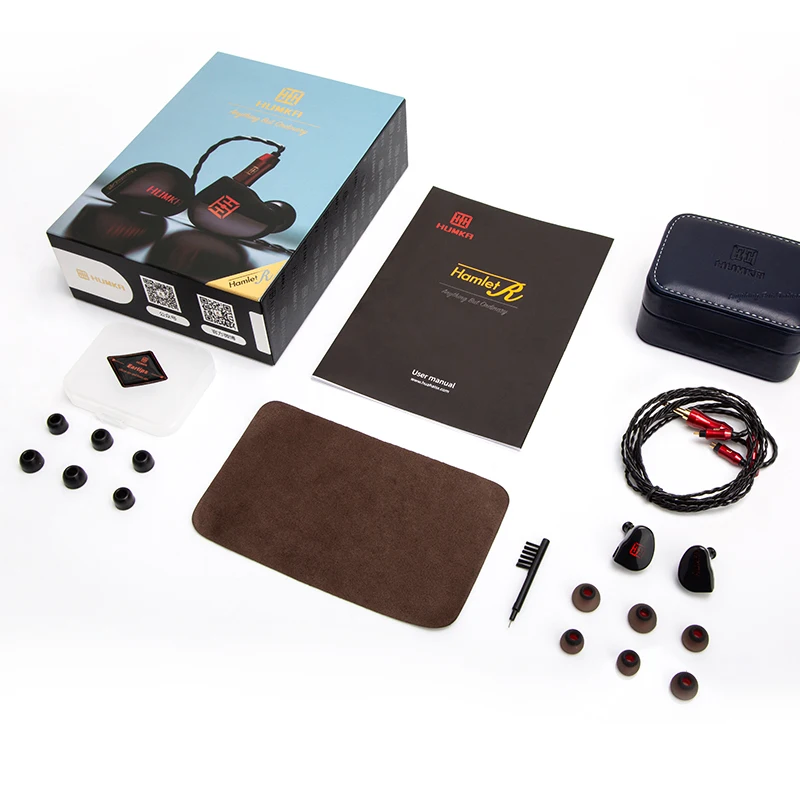 HUMKA Hamlet R 10 مللي متر ديناميكي الجرافين BA + DD الهجين Hifi الموسيقى Minitor DJ Studio 0.78 مللي متر 2 دبوس سماعات ثلاثية الأبعاد سماعات أذن