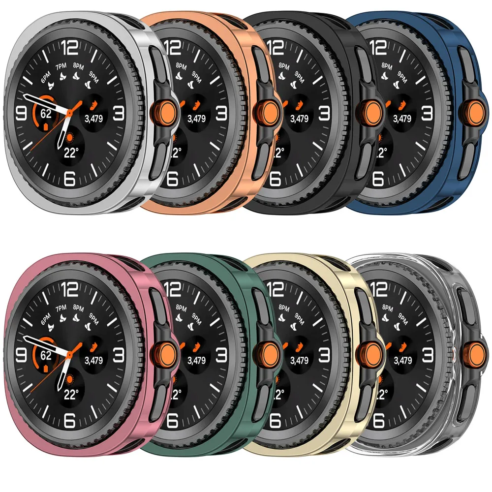 삼성 갤럭시 워치 8 클래식용 TPU 소프트 고무 보호 케이스 (속이 빈 디자인)