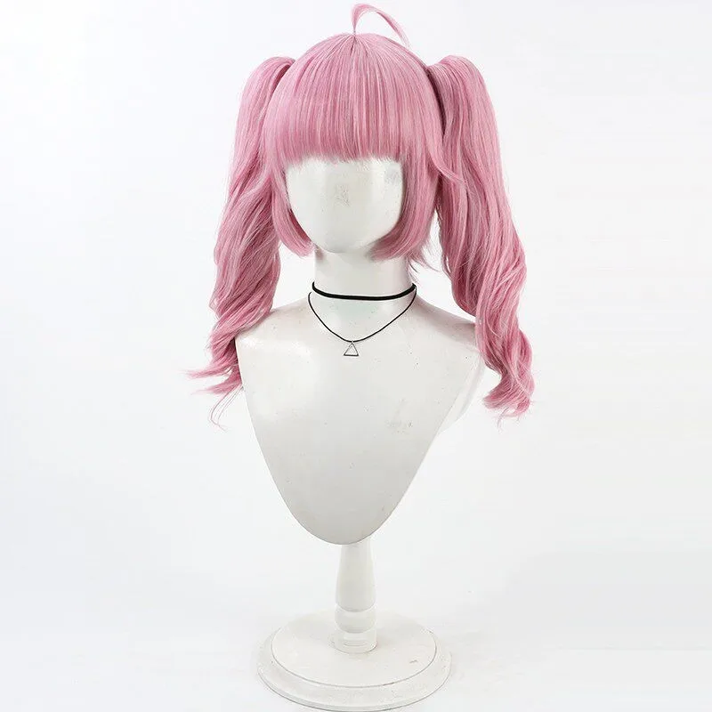 Anime Secret Idol Princess Aozora Himawari Cosplay Wig Halloween Carnival Party Props Synthetic Hair + Wig Cap