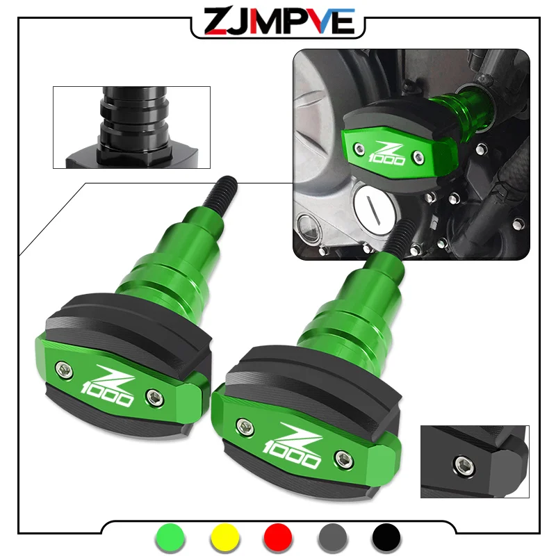 

Новинка, защита от падения на мотоцикле CNC, рамка, слайдер, обтекатель, защита от удара, прокладка, защита от удара для Z1000 Z1000SX z1000 z1000sx