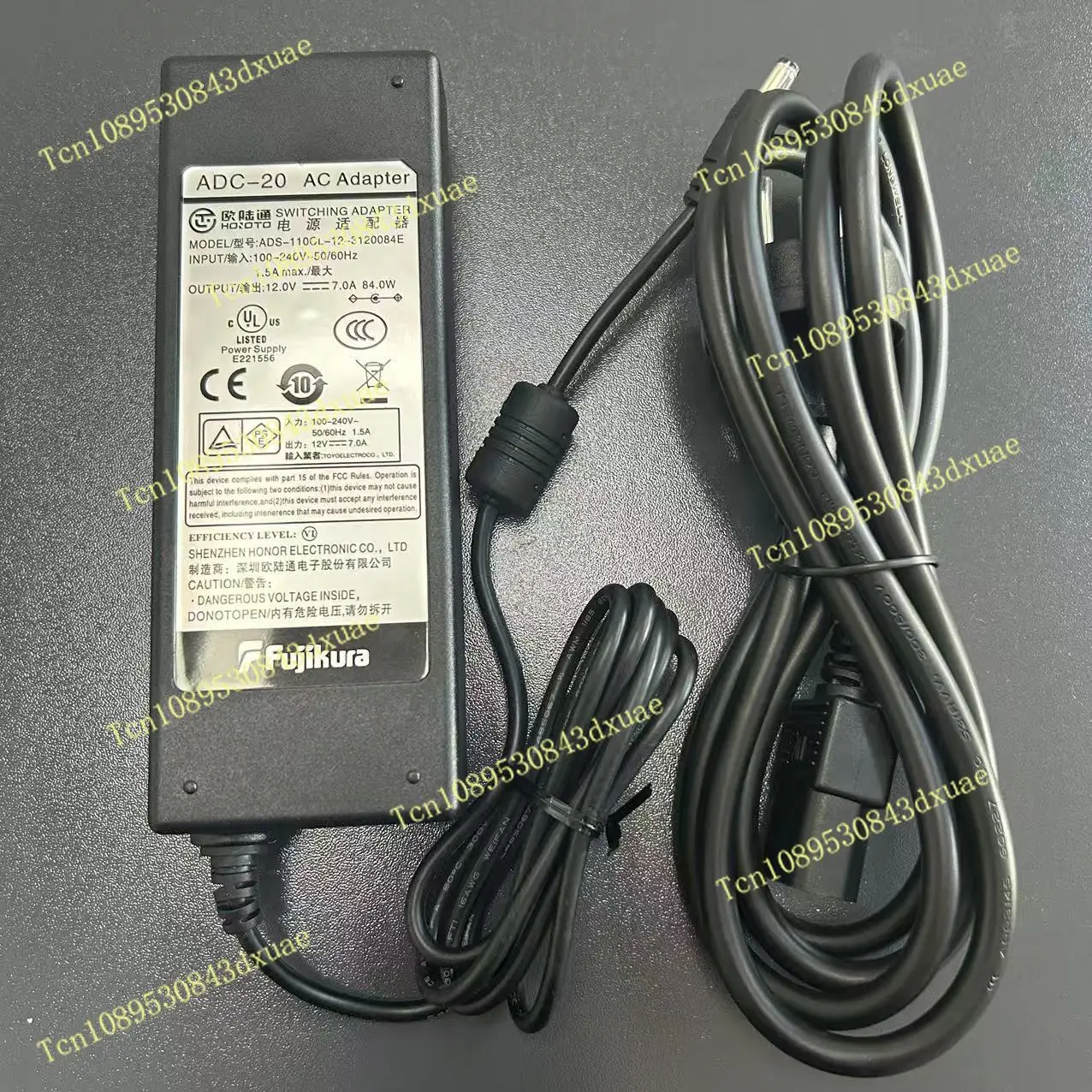 Fujikura ADC-20 charger AC adapter for FSM-88S FSM-90S FSM-90R FSM-88R FSM-45S 48S 66S 68S fiber fusion splicer Battery Charger