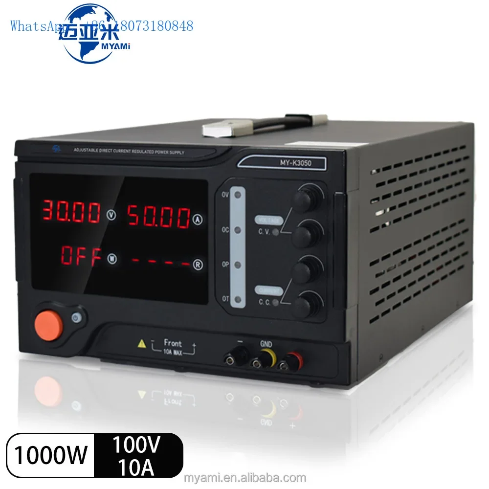 MYAMi MY-K10010 100V 10A 1000W Switching Mode Power Supply Variable Adjustable Laboratory Power Supply