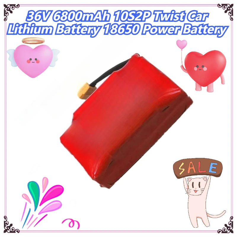 

36V 6800mAh 10S2P Twist Car Lithium Battery 18650 Power Battery