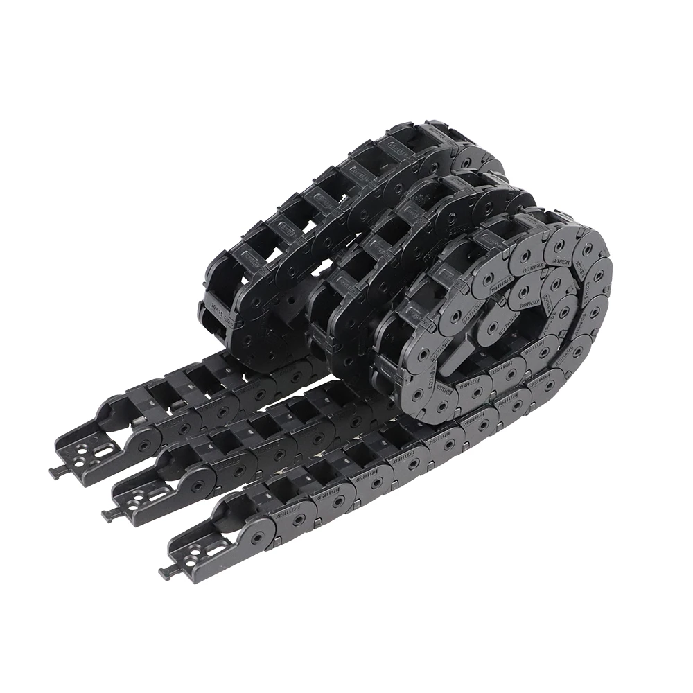 VORON 2.4 3D Printer Cable Chains Set Customized Open Drag Chain Black Openning Type Wire Chains 250/300/350MM 1set