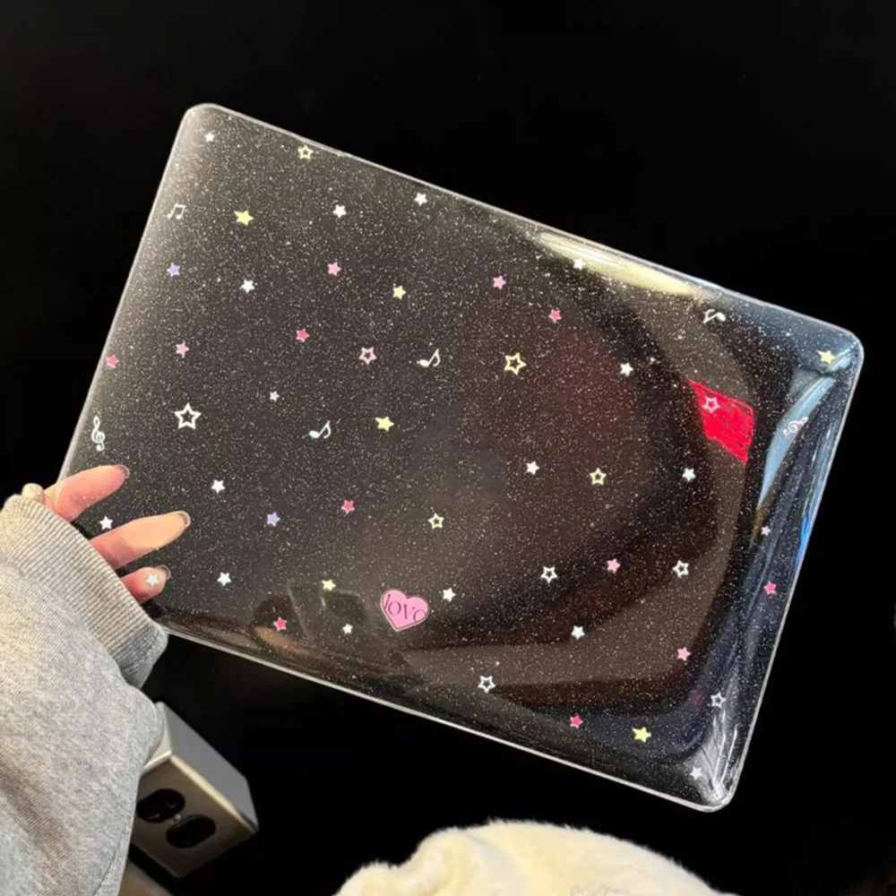 

Shining Colorful Stars New Laptop Case For Macbook 13Neo A3404 Air 13.6 M4 M3 M2 A2681 A3113 A3240 Air13.3 15 Protective Cover