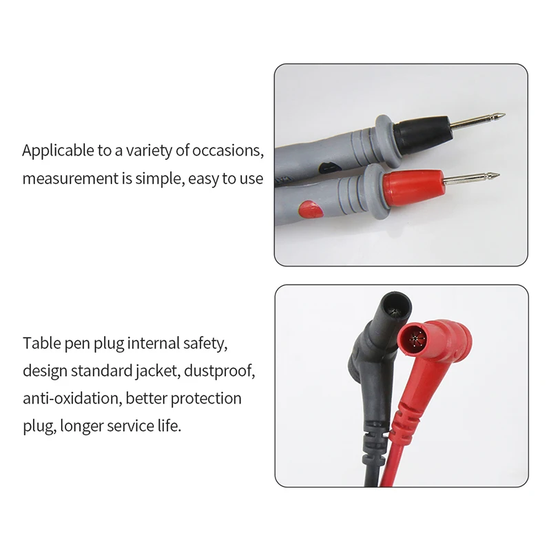 Multimeter Probe Test Leads Kabel Voor Digitale Multimeter 1000V 10A Universele Meetsnoeren Draad Pen