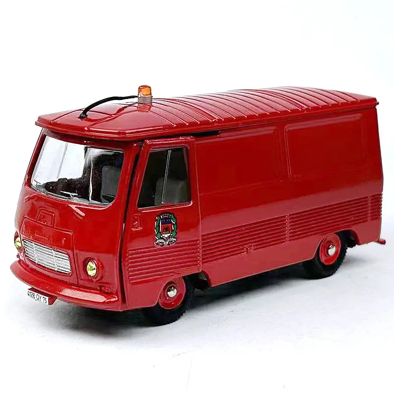 DINKY TOYS 1:43 PEUGEOT J7 FOURGON voiture en alliage moulé sous pression et véhicules jouets modèle de voiture Miniature échelle modèle de voiture pour les enfants