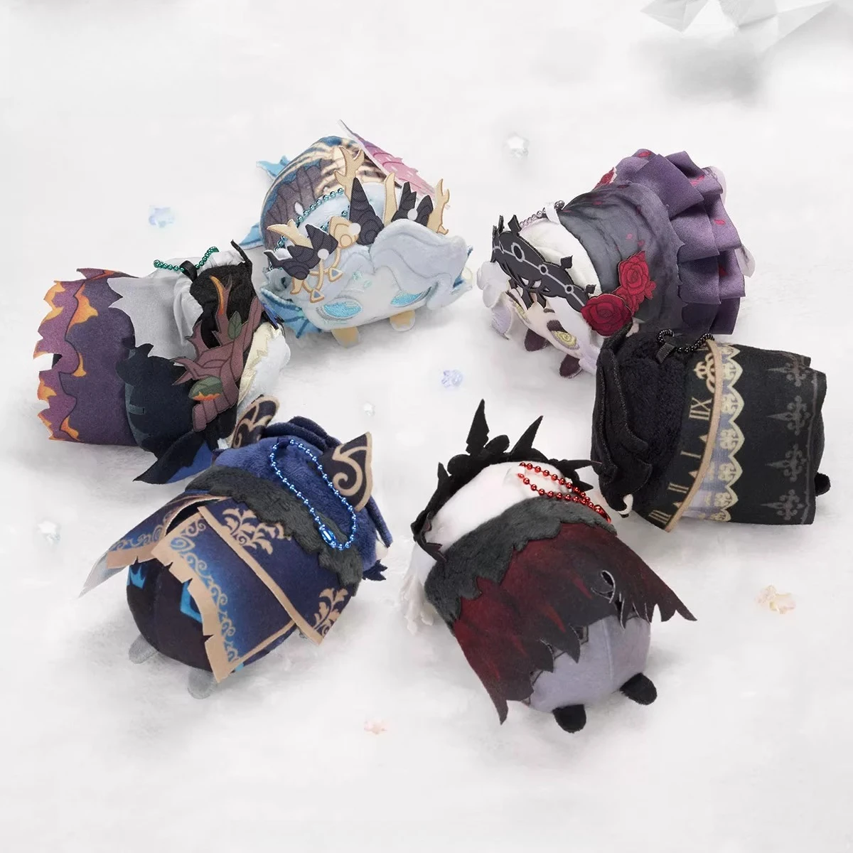 NIEUW Karakter Pluche Hanger Anime Identiteit 5 Psycholoog Embalmer Pluche Sleutelhanger Kawaii Cadeau voor kinderen