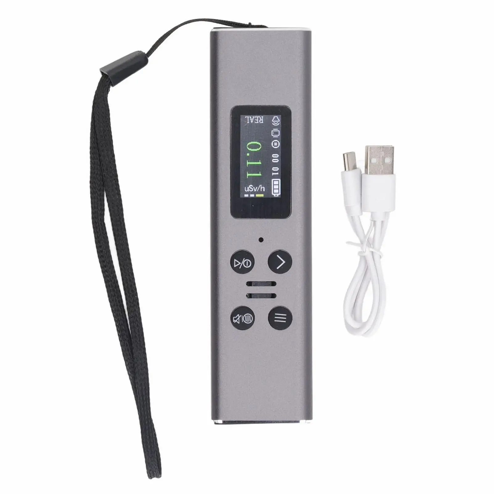 

High Sensitivity Radiation Dosimeter with TFT HD LCD & 3 Alarm Modes - Aluminum Alloy Body, DC 5V for metallurgy