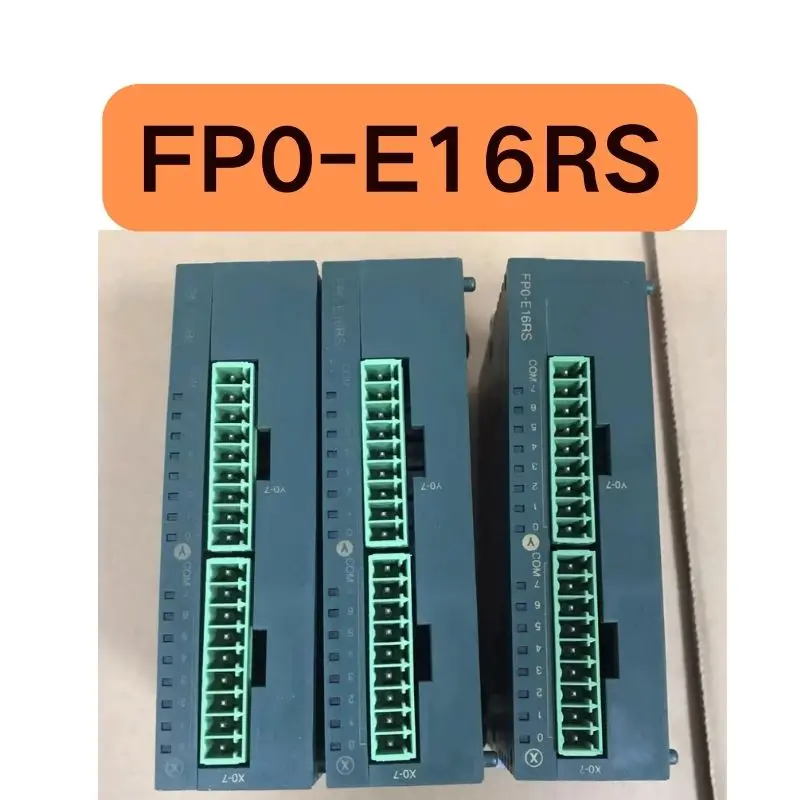 

Second hand FP0-E16RS PLC expansion unit tested OK and the function is intact