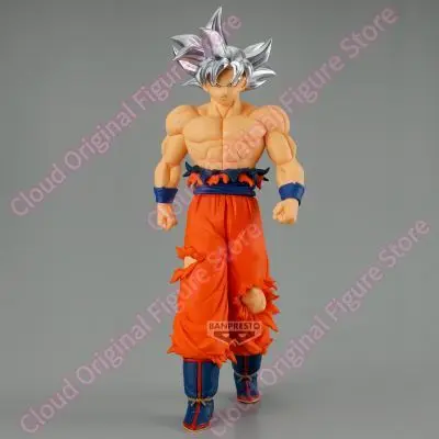 In Magazzino 100% Originale Banpresto SOLID EDGE LEGGERE Dragon Ball Super Son Goku Anime Figure Da Collezione Modello Giocattoli